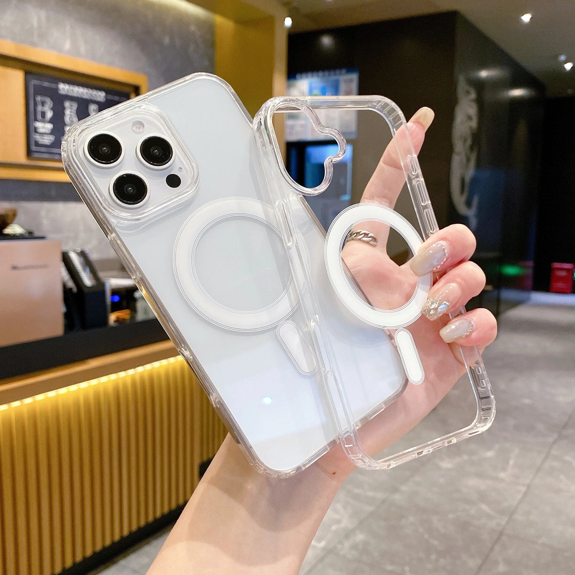 Magnetic Phone Case for Iphone 16 Customize Design Wireless Charging Cell Phone Case for Iphone 16 15 14 13 12 11