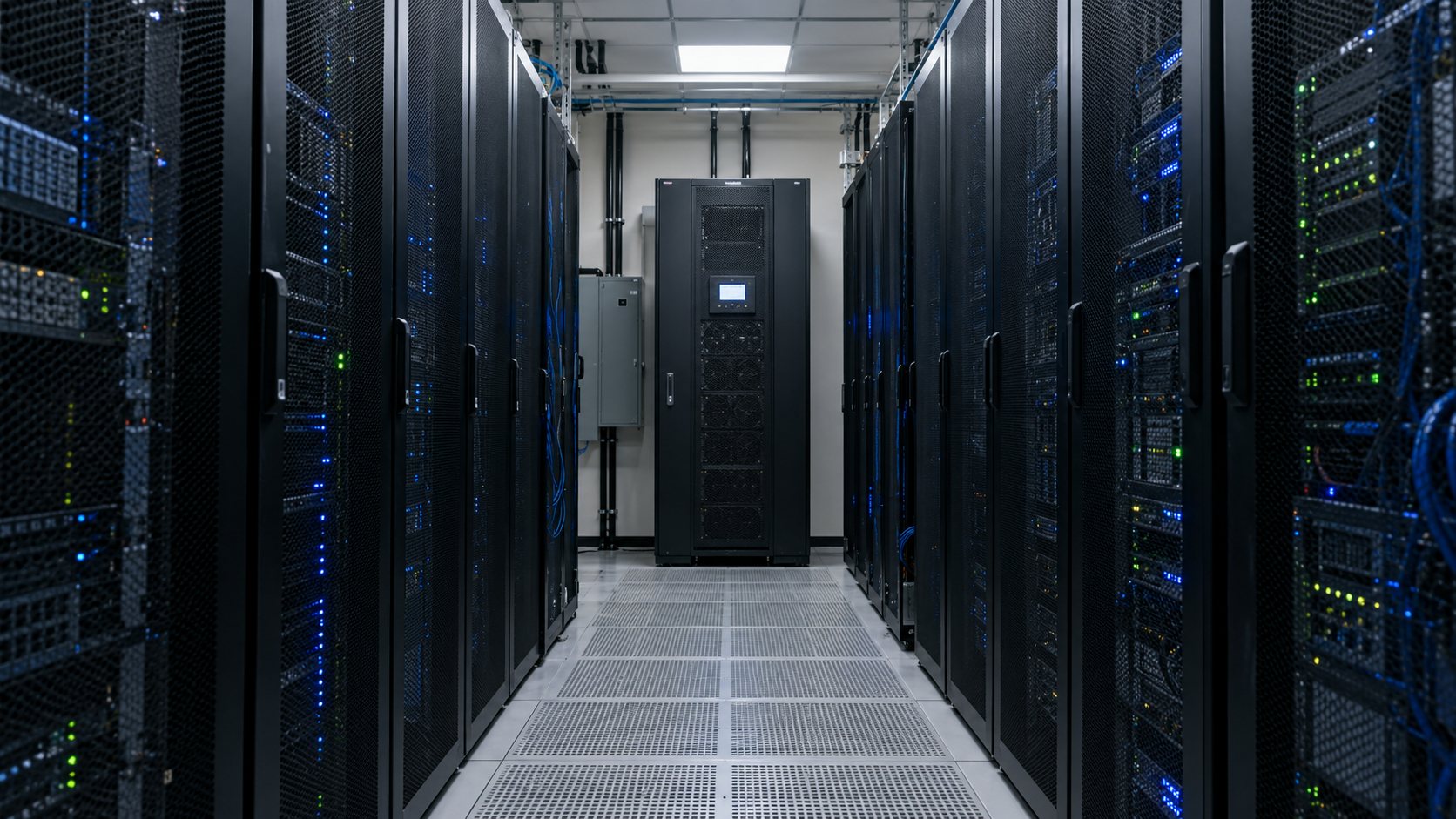 Modular online UPS cabinets in a data center white space