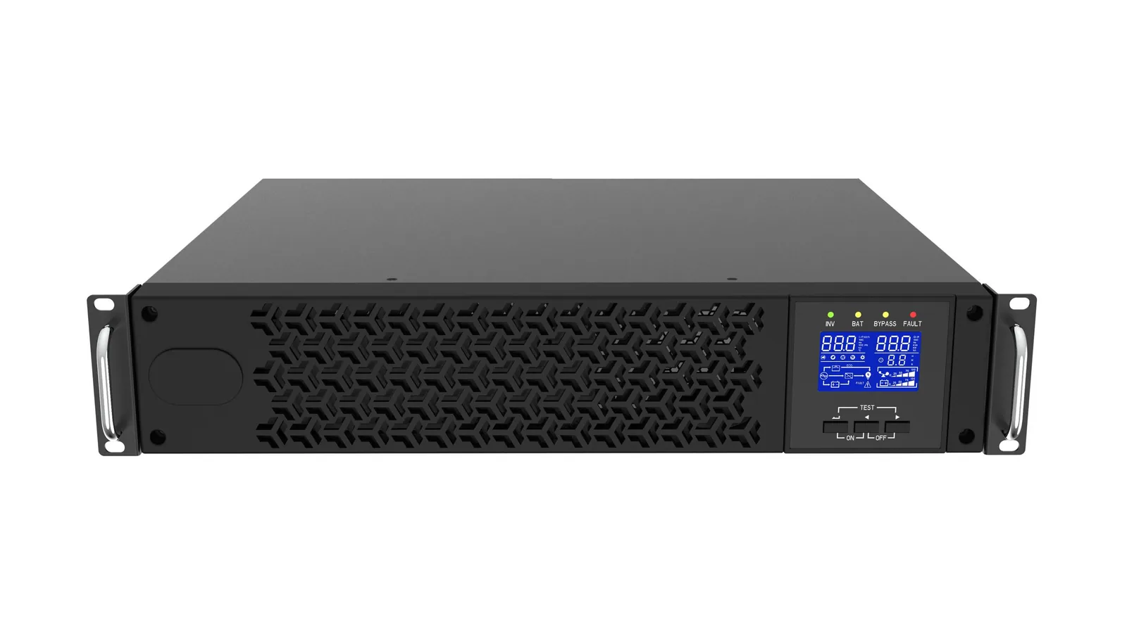 Single-phase lithium-ion rack UPS, 1–3 kVA